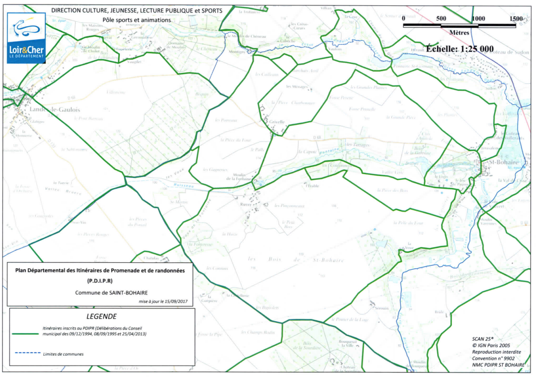 SaintBohaire site de la commune